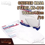 OneMed KS-B10 Kasa Steril 16x16cm /10 Pembalut Kain Perban Steril