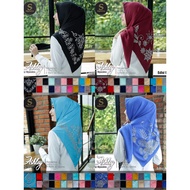 ASHLEY Motif SQUARE Hijab by Signarica / Square Motif / Square Swarrow / asley