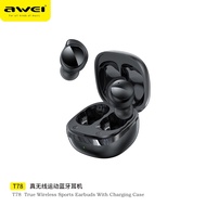 Awei T78 TWS Bluetooth Earphone True Wireless Earbuds With Microphone HD HIFI Sound