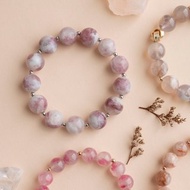 春日の花見丨櫻花雨碧璽丨天然礦石水晶手鍊手串閨密女友生日禮物