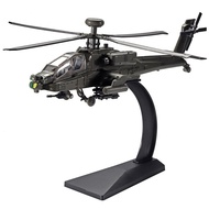 AH64 Apache Armed Helicopter Black Hawk Combat Helicopter Alloy Airplane Model Aircraft Military Mod
