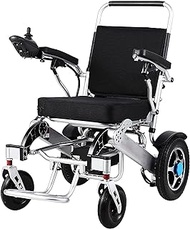Lightweight for home use Electric wheelchair Portable Lightweight Aluminum Folding Load-bearing 100Kg and Two 250W Motors 12AH Lithium Battery