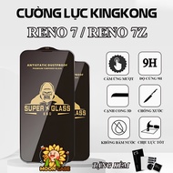 Oppo Reno7 4G / Reno7 Z / Reno 7Z 5G Super Kingkong Tempered Glass full Screen Protector, full Screen Protector