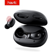 discount HAVIT I95 Touch Control Bluetooth Earphones Free Role Switch HD Stereo Wireless Earbuds Noi