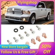 flyingshop Banjo Bolt Return Fuel Line Washers 12 Valve Manifold Bolts Kit Injector 3905307 Replacem
