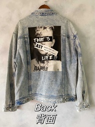 🇲🇾[100% Real Shot Ready Stock] Men's Jeans Denim Jackets local seller Lelaki Jaket Denim High Quality Direct from Factory Brand New 男装牛仔外套现货断码外贸/市场内销尾货高品质牛仔外套