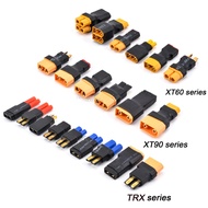 Adapter XT30 XT60 XT90 TRX T Plug Deans EC5 EC3  Female to Male HXT 4MM Connectors Plug RC Lipo Batt