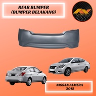 Nissan Almera 2015 Rear Bumper Belakang Good Quality 100% New Baru Plastic PP Material Plastik