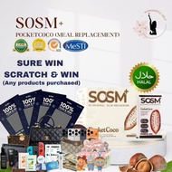 SOSM+ Pocket Coco Halal Meal Replacement (14 sachets) by SOM1 Official Distributore