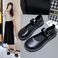 Ready Stock Women's Leather Mary Jane Flats - Sizes 35-43