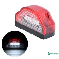 YosunJon] 3 LED Number Lamps E9 12V-24V For Lorry Truck Trailer White Light Waterproof Car License P