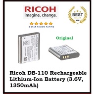 Ricoh DB-110 Rechargeable Lithium-Ion Battery (3.6V, 1350mAh)