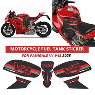 Motorcycle fuel tank pad protector sticker decal fuel tank knee pad for Panigale V4 V4S 2025 Street 