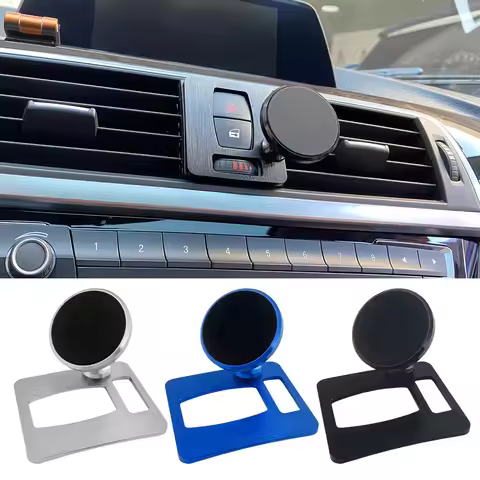Car Mobile Phone Holder For BMW 1 2 3 4 Series F20 F22 F30 F32 Car 360 Degree Vent Magnetic Bracket 