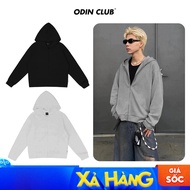 Jacket Hoodie Idle Jacket Odin Club, unisex cotton fleeceJacket with zipper, Local Brand ODIN CLUB