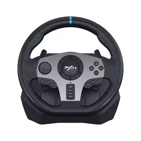 Hot PXN-V9 Game Steering Wheel Dual-Motor V9 Steering Racing Wheel Gaming Wheel for Xbox one/Switch/