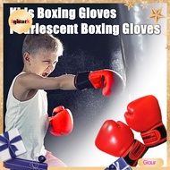 Giaurz  Faux Leather Boxing Gloves Solid Color Boxing Gloves Kids Boxing Gloves for Muay Thai Kickboxing Training Youth Punching Bag Mitts for Sparring and Kickboxing Unisex