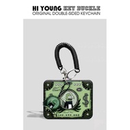 lanyard card holder lanyard card [1 Billion Biqibao Coin] HiYOUNG Original Cute Portable Card Holder