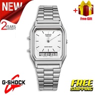 🔥Malaysia 3 Year Warranty🔥Casio AQ-230A-7A Analog Digital Sports Women Ladies Unisex Watch Jam Tanga