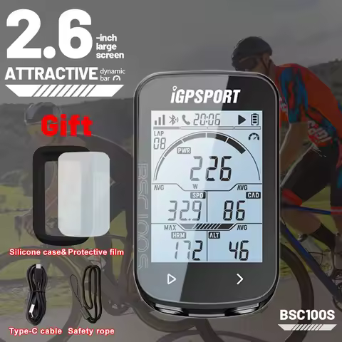 IGPSPORT GPS BSC100S BSC100 S Official Store Cycle bike Computer Wireless Speedometer ANT Bluetooth 
