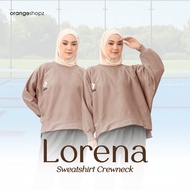 Basic Oversized Batwing Sports Sweater Sweatshirt