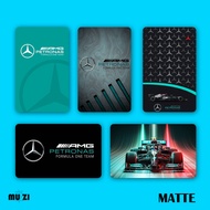 MATTE Pe-tronas F-1 TnG Card STICKER NFC STICKER Waterproof Thick Hard Material F-1 Pe-tronas Touch n Go Card STICKER