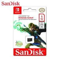 【現貨免運】SanDisk 新款 任天堂 Switch 專用 1TB 記憶卡 microSDXC 薩爾達聯名款 終身保固