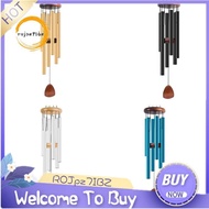 Metal Windchime Aluminum Windbell Wind Chimes 6 Rods Chimes Home Decoration Craft Outdoor Garden Pat