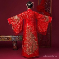 YQWedding Hanfu Bride and Groom Chinese Wedding Dress a Chaplet and Official Robes Men and Women Couple Chinese Style An