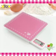 OiKO - 廚房用電子秤 - 矽膠平面 (粉紅色)(2kgs)