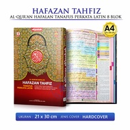 Al Quran Besar A4 Tajwid Hafalan Hafazan Tanafus Perkata Latin 8 Blok Quran Wakaf Besar