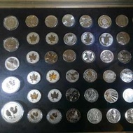 銀幣，紀念幣，錢幣，收藏錢幣，硬幣，幣，silver coin，silver，coin～世界各國收藏銀幣（單枚價9999純銀一盎司）（The silver coin 1oz）(銀價會隨國際銀價調整售價喔😄😄😄)