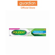 Polident Denture Adhesive Full & Partial False Teeth Fixative Flavour Free, 60g