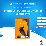 Đai quấn khuỷu tay loại vừa Phiten elbow band middle AP173003/AP173004/AP173005