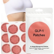 GLP-1 Patches for Women and Men: Natural and Gentle Ingredients with L Glutamine, Berberine, Chromiu