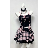 Scarlet Berry Soda Gothic Sweet Summer Outfit