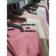 knitwear shirt Japan grade A { Premium } knitwear women plus saiz borong murah cardigan