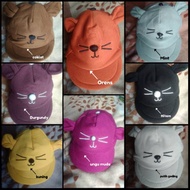 BABY HAT CAT HAT/ BABY CAT HAT/ BABY CHARACTER HAT