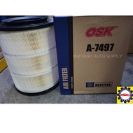 OSK AIR FILTER A7497 M/CANTER, FB511,FE83