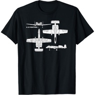 A-10 Warthog Military Aircraft Tee T-Shirt