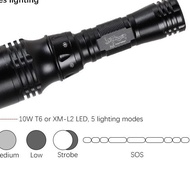 Senter LED ZXT 2803 T6 - Senter Selam LED - Senter Tangan