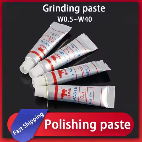 2 Pcs W0.5 ~40 Grit 320~10000# Diamond Abrasive Paste Diamond Polishing Lapping Glass Metal Grinding