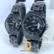 MIRETE ORIGINAL WATCH - Jam Tangan Couple Mirete Original Bahan Stainless Analog Tahan air Tanggal A