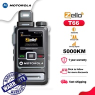 Motorola T66 Global PTT Zello Radio T66 Long Range GPS WIFI POC Radio Amateur Android Walkie Talkie 