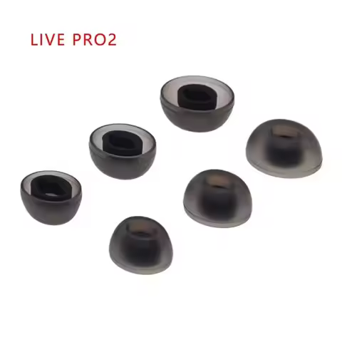 Original Replacement Silicone Ear Tips Earbuds For Live Pro2 In-Ear Bluetooth Earphones Ear Buds
