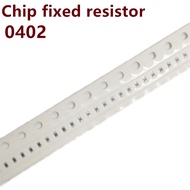 100pcs 0402 Chip Resistor Precision 1% 10R 100R 1K 1.2K 2.2K 3.3K 4.7K 5.1K 10K 100K 1M
