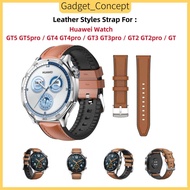 Silicone Leather Strap For Huawei Watch GT5 GT5pro / GT4 GT4pro / GT3 GT3pro / GT2 GT2pro / GT Strap