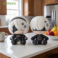DOREEN Anime 9s 2B Figure, PVC Material Collectible Design 2B 9S Anime Action Model, Anime Collectib