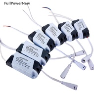 Ful  1PC 3-4W/4-7W/8-12W/12-18W/18-24W/24W-36W New Transformer LED Lamp Driver nn