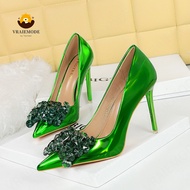 Fashion High-Heeled Shoes Inlaid crystal High Heels Stiletto Party Women Shoes Woman Pumps